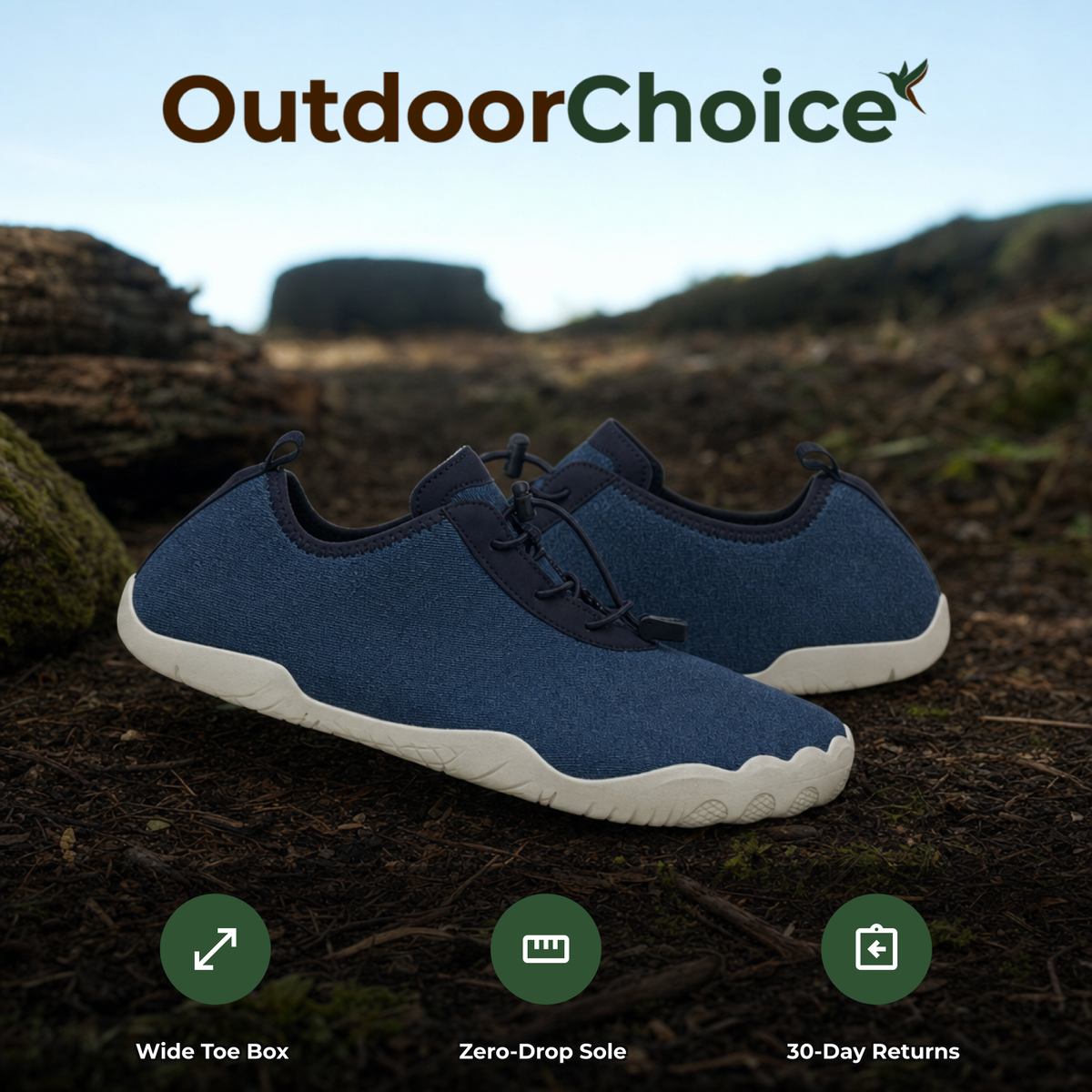 OutdoorChoice barefoot shoes — key features