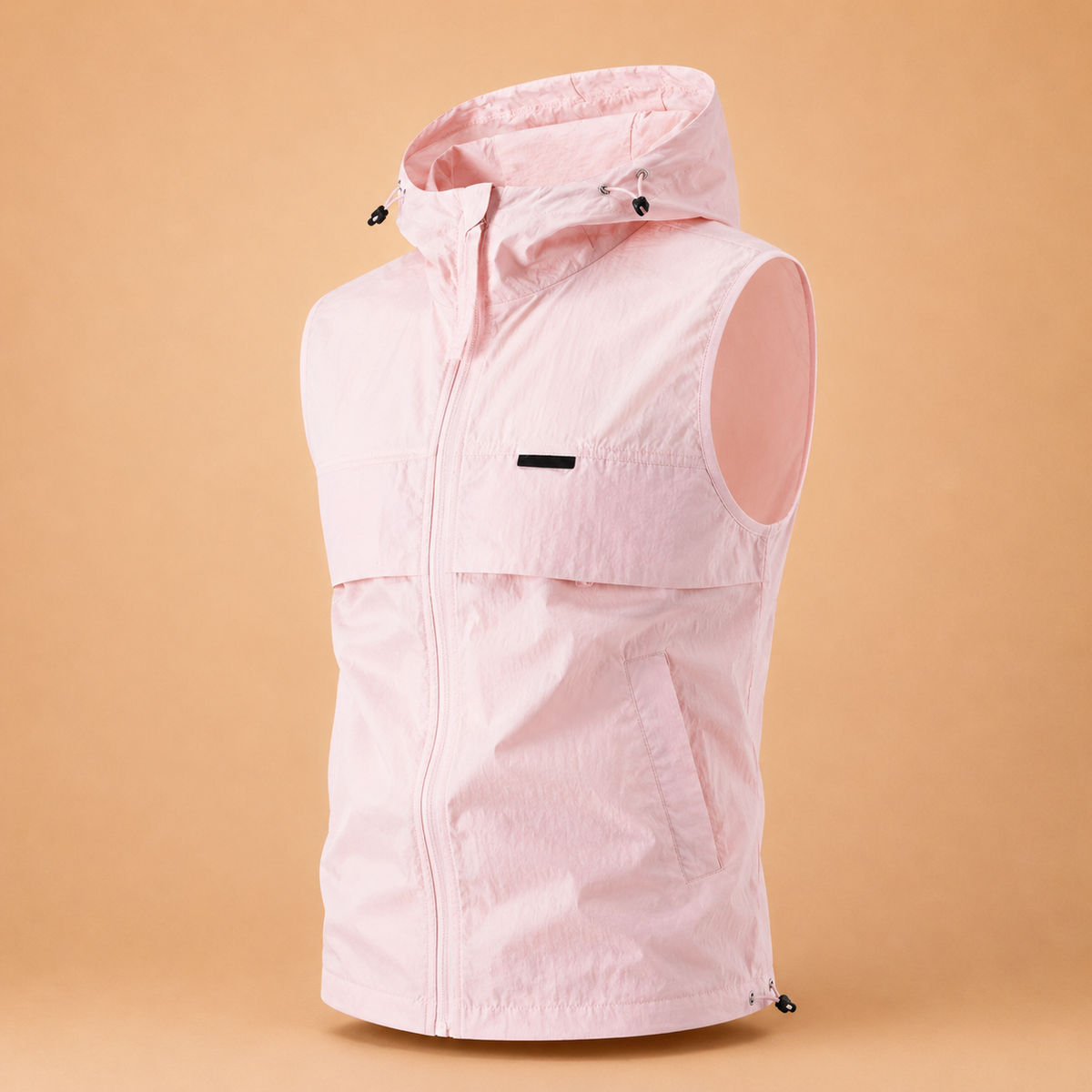 Windova – Hooded Sleeveless Gilet with Windproof Shell & Adjustable Hood for Hiking & Fishing