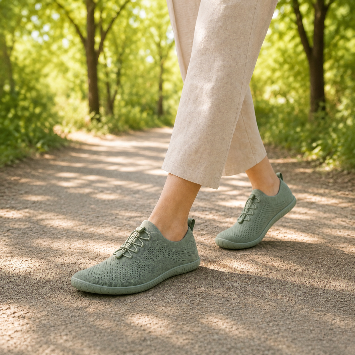Stridova – Wide-Fit Barefoot Walking Shoes with Breathable Upper, Flexible Zero-Drop Sole & Grippy Outsole