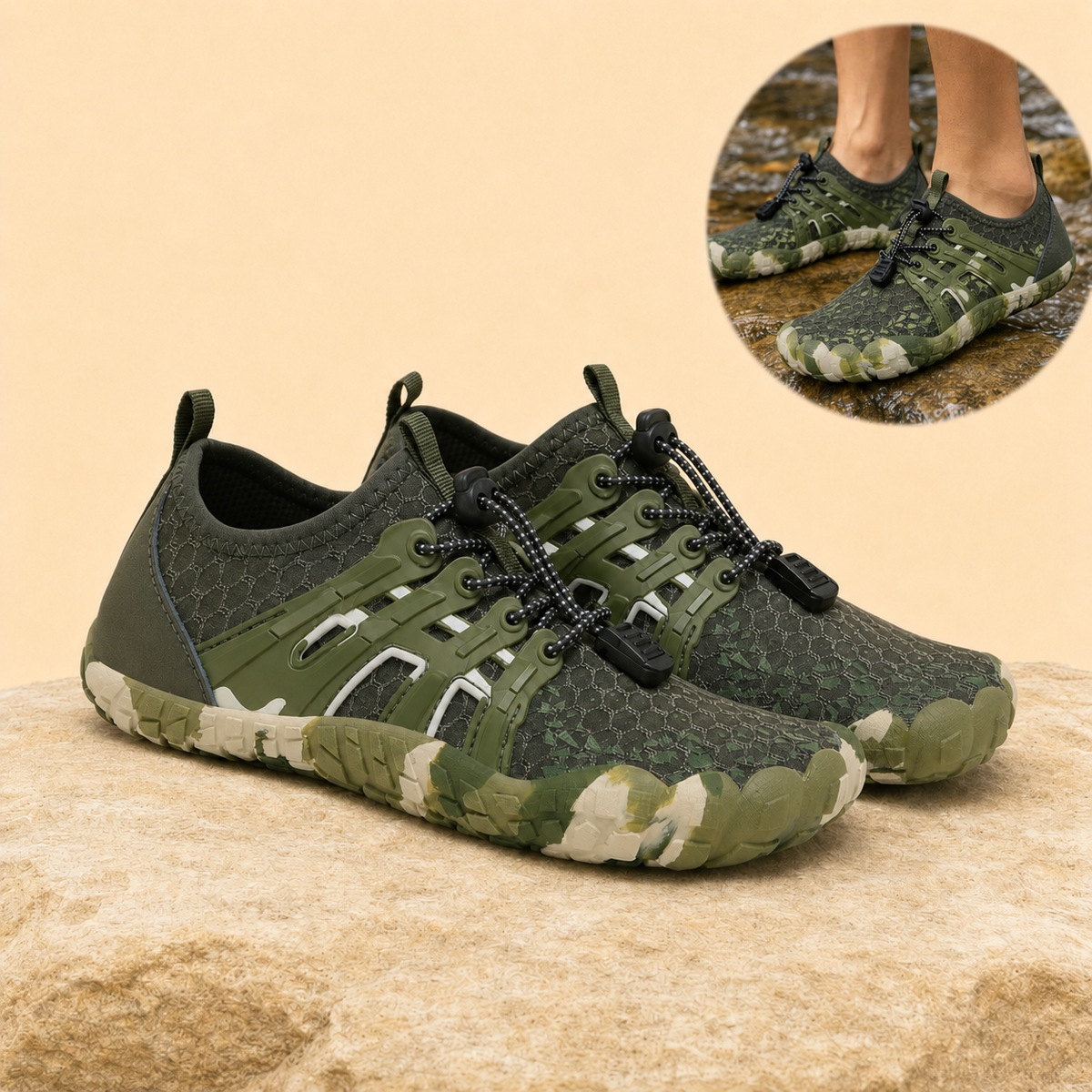 Baresol – Barefoot Water Shoes with Wide-Fit Zero-Drop Sole & Quick-Dry Grip