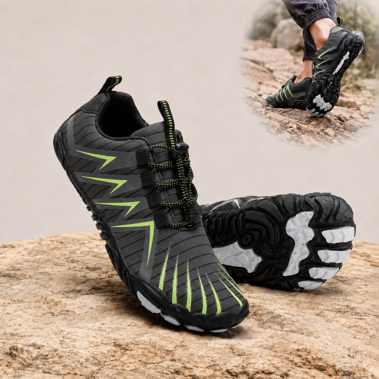 Fieldway – Barefoot Walking Shoes | Non-Slip Wide Fit | Outdoor Comfort
