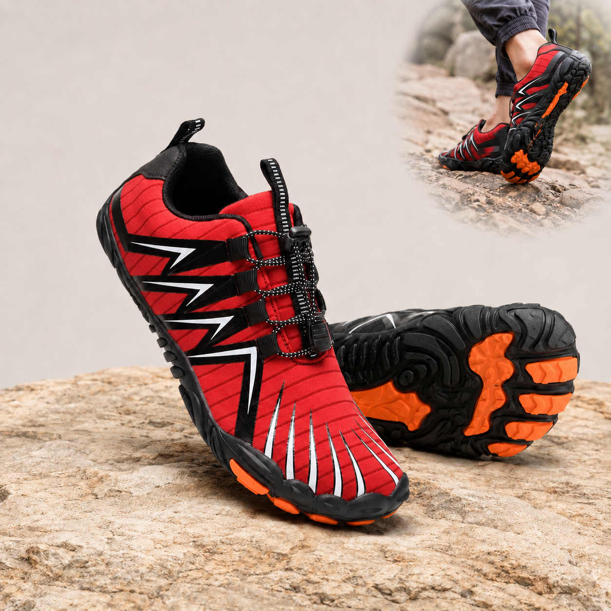 Fieldway – Barefoot Walking Shoes | Non-Slip Wide Fit | Outdoor Comfort