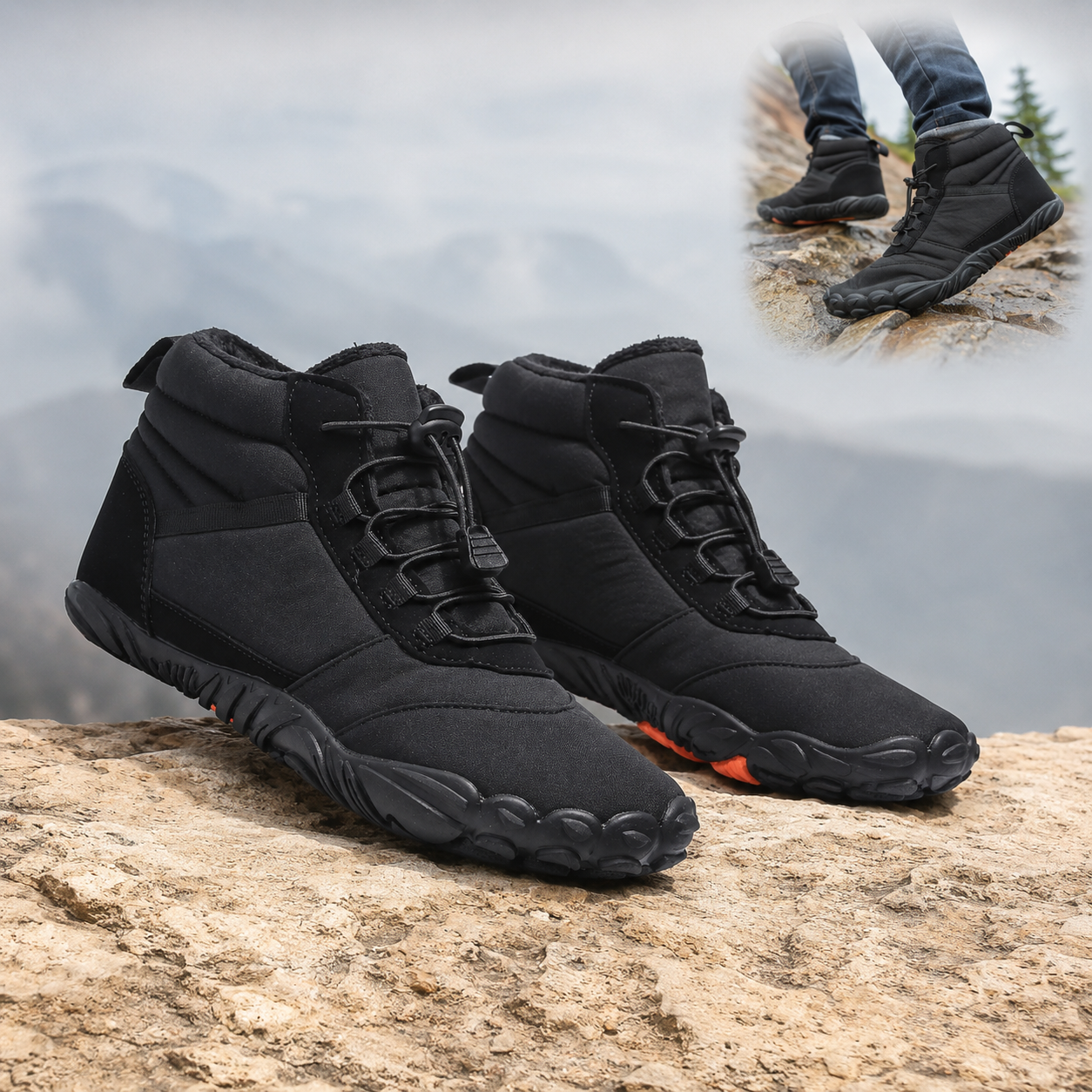 StepTrail – Barefoot Walking Shoes | Non-Slip Water-Repellent Comfort