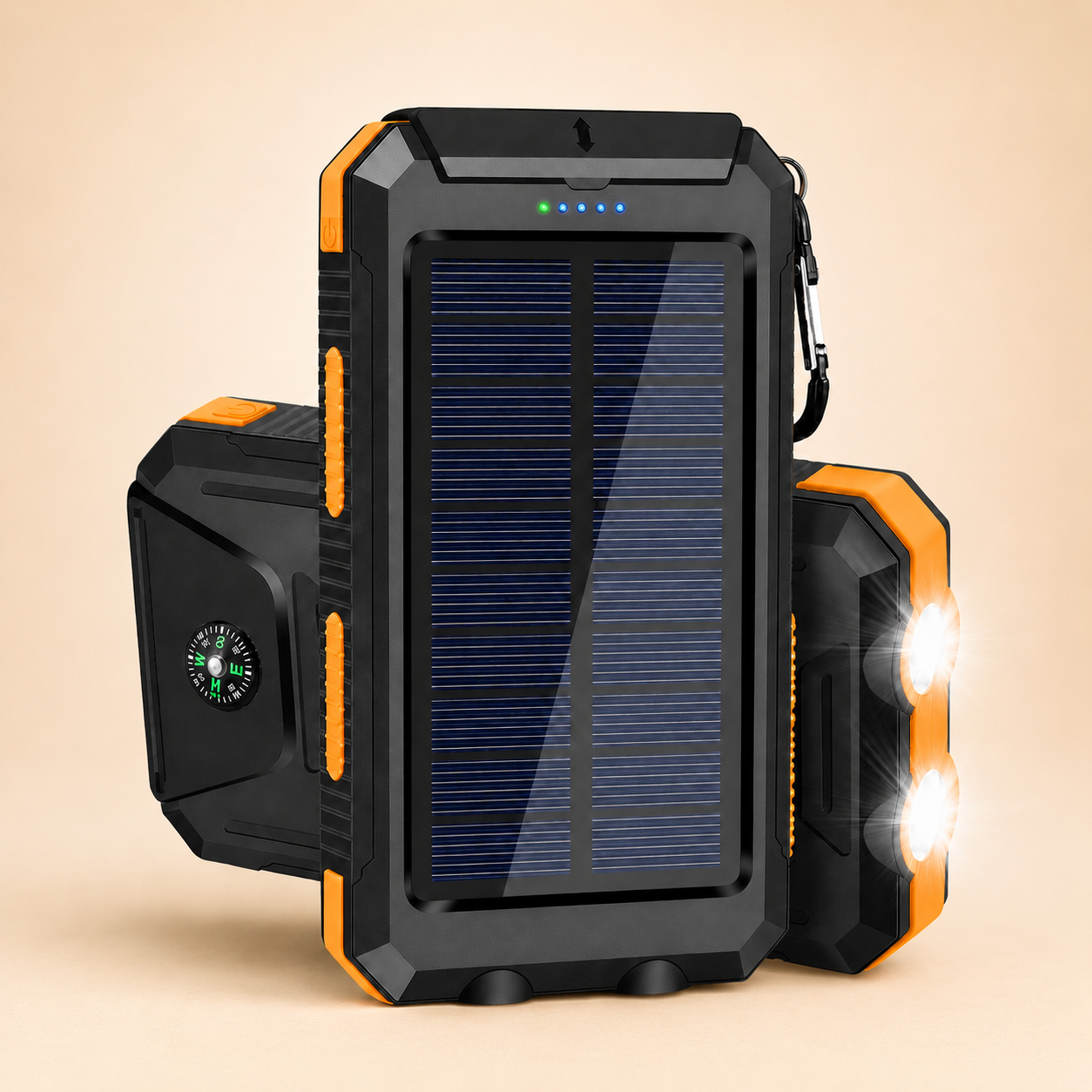 Trailwise – Solar Power Bank | Waterproof 10000mAh Phone Charger | Camping & Hiking