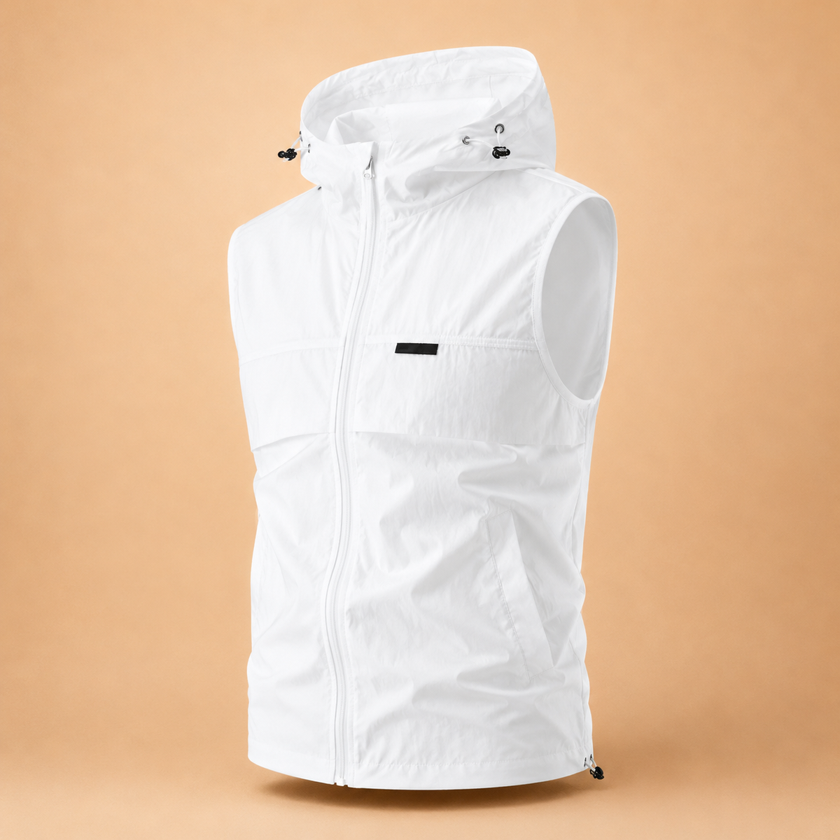 Windova – Hooded Sleeveless Gilet with Windproof Shell & Adjustable Hood for Hiking & Fishing