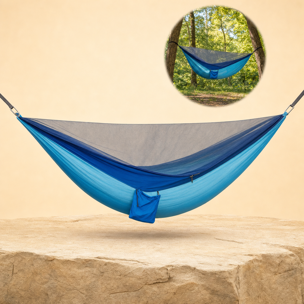 Swayora camping hammock blue - listing