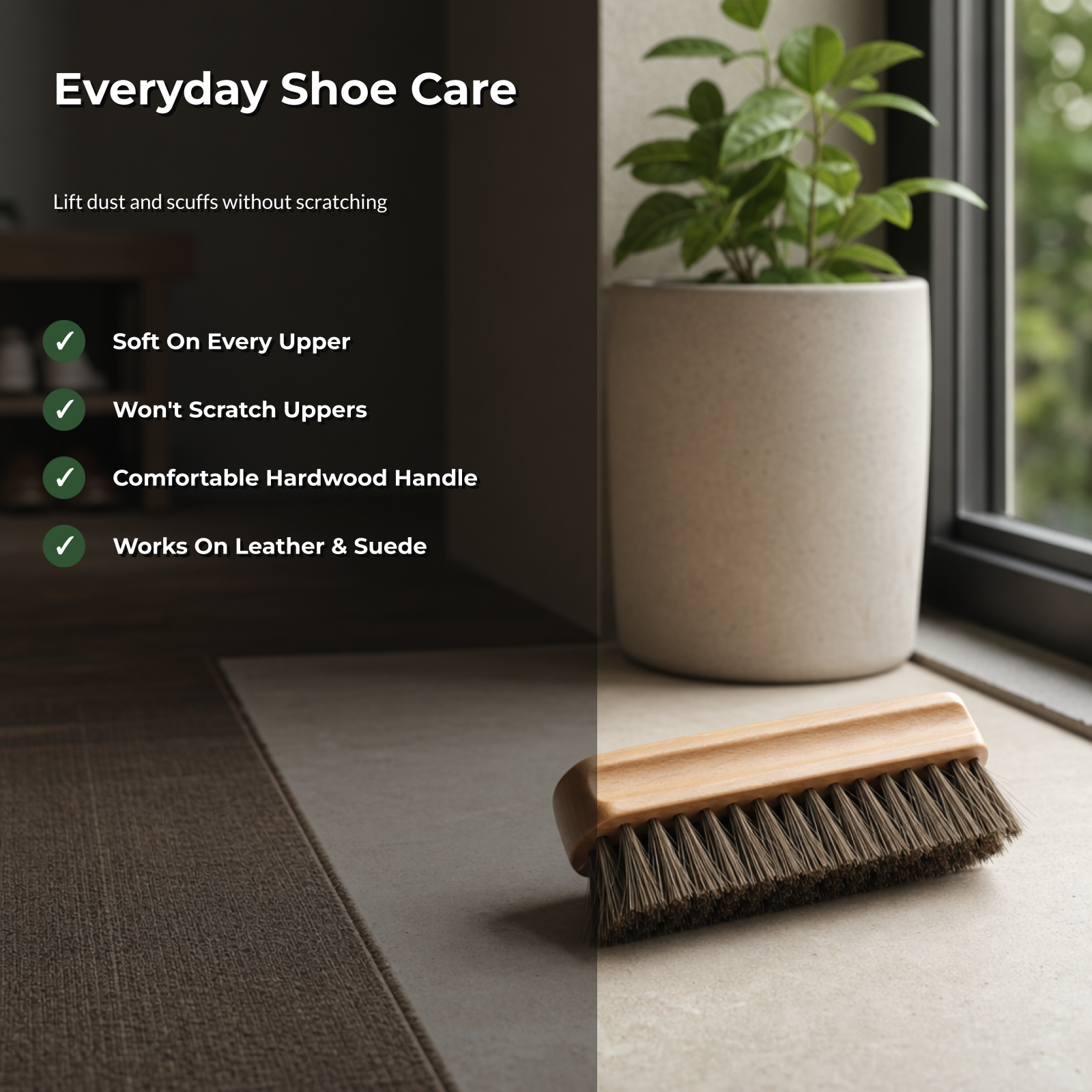 Setora shoe brush benefits