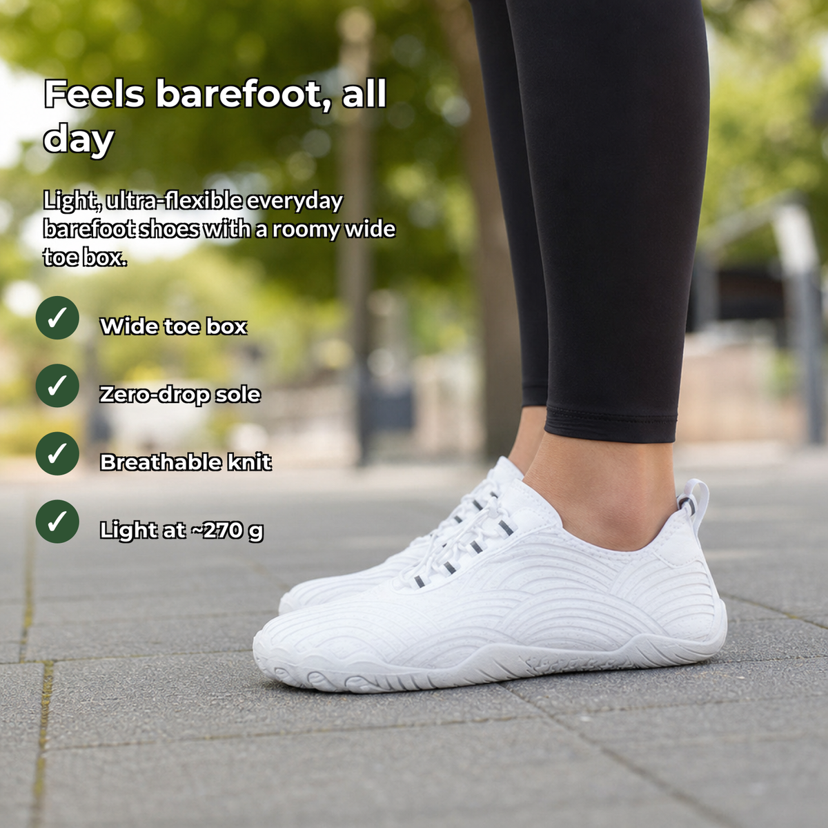 Nubora benefits: feels barefoot all day