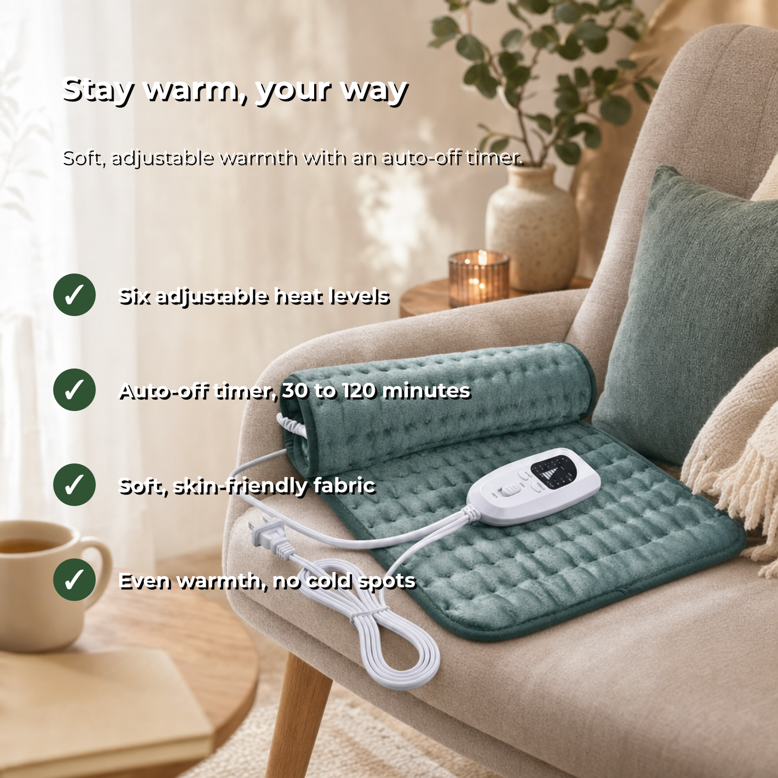 Glowra heating pad benefits