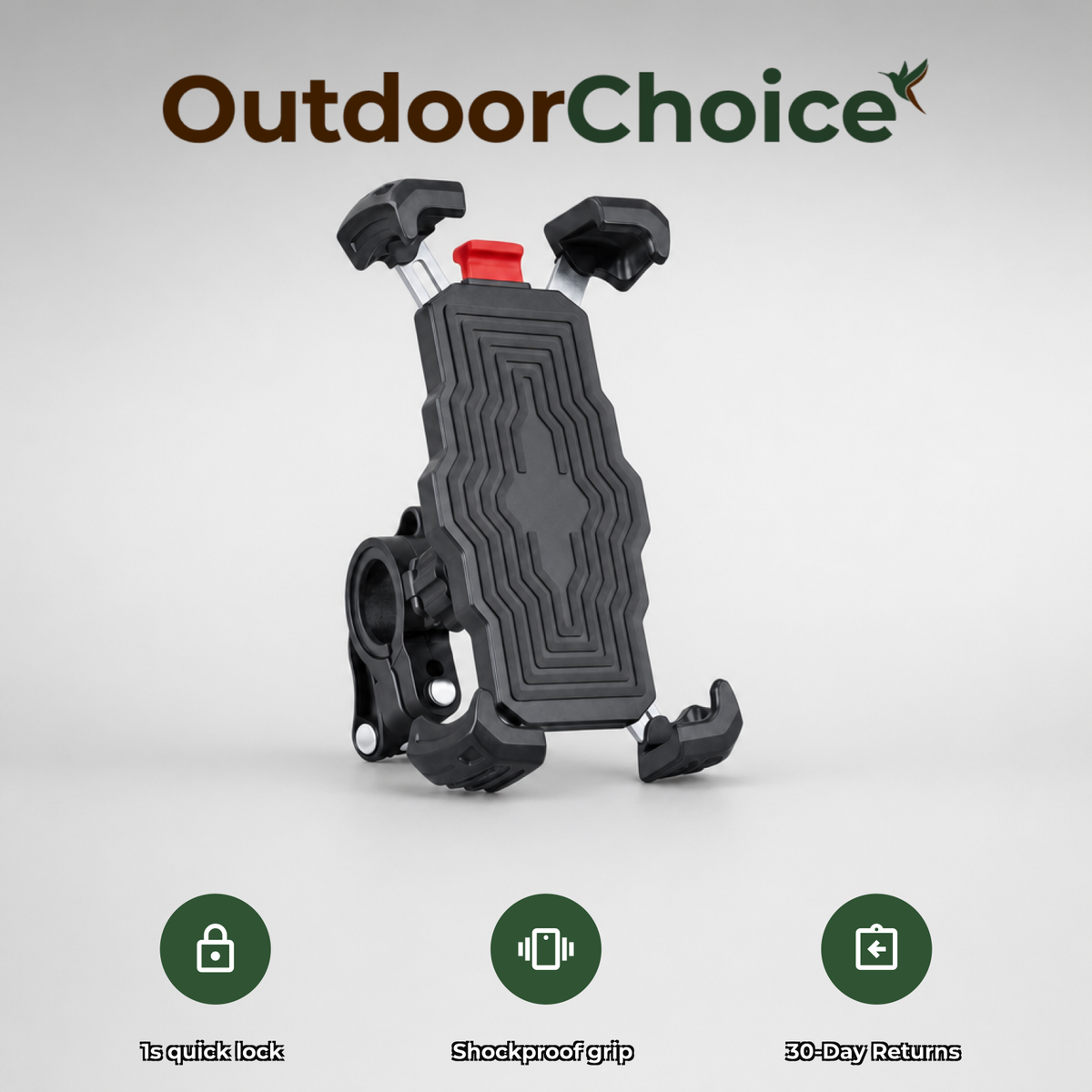OutdoorChoice: 1s quick lock, shockproof grip, 30-day returns
