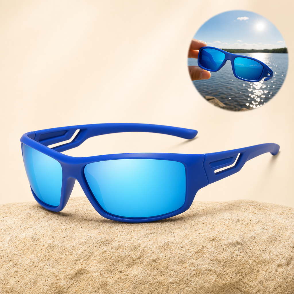 Glarix polarised sunglasses – Blue variant