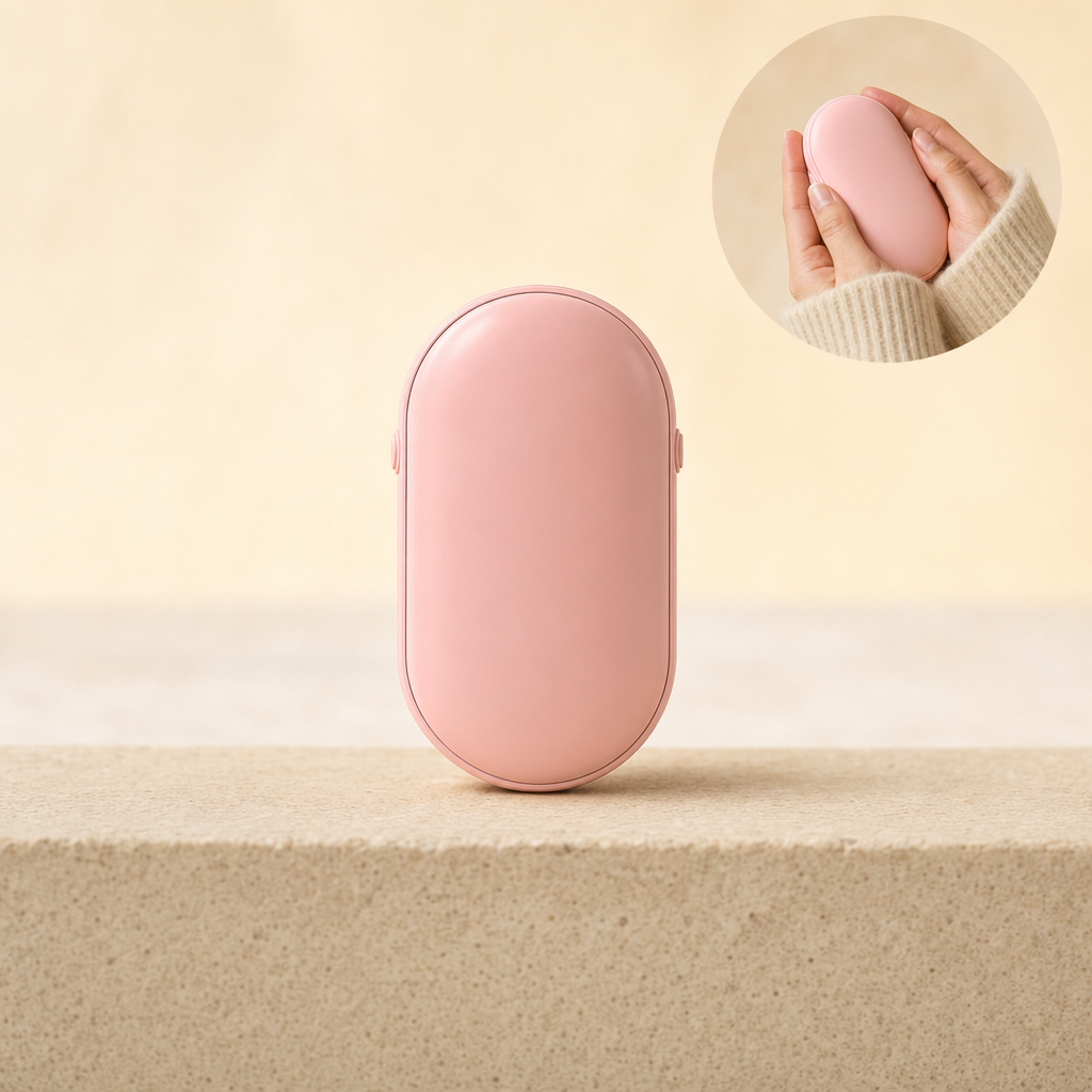 Palmora pink hand warmer