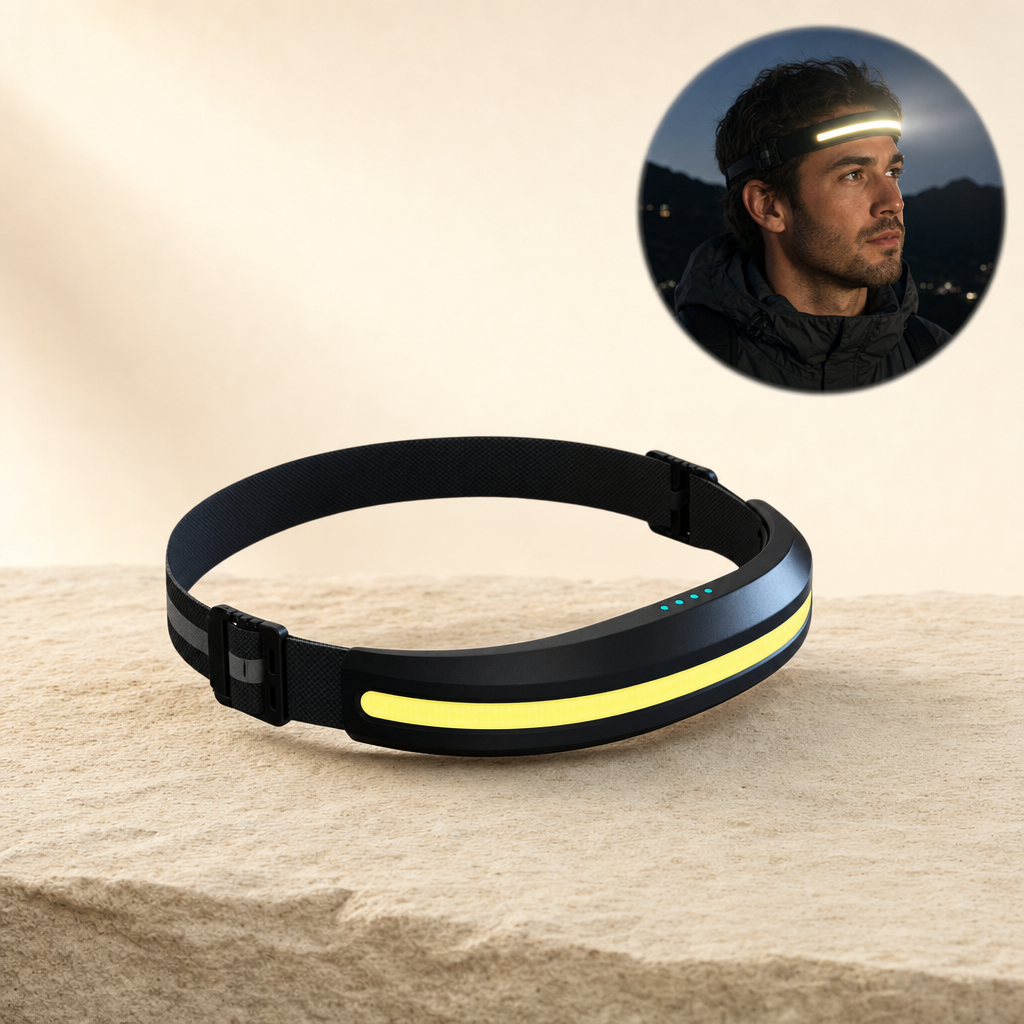 Beamora LED headlamp in use