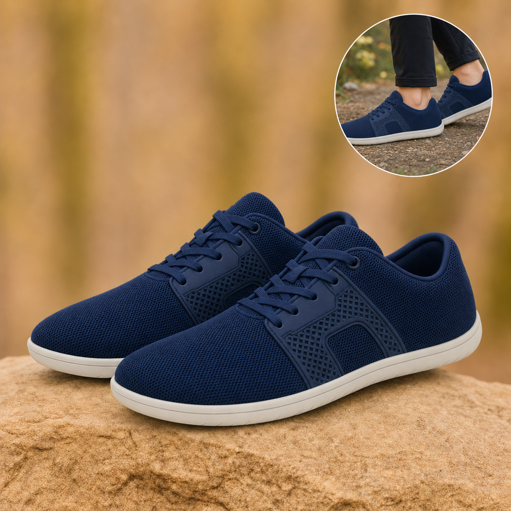 Stridon barefoot sneakers in navy
