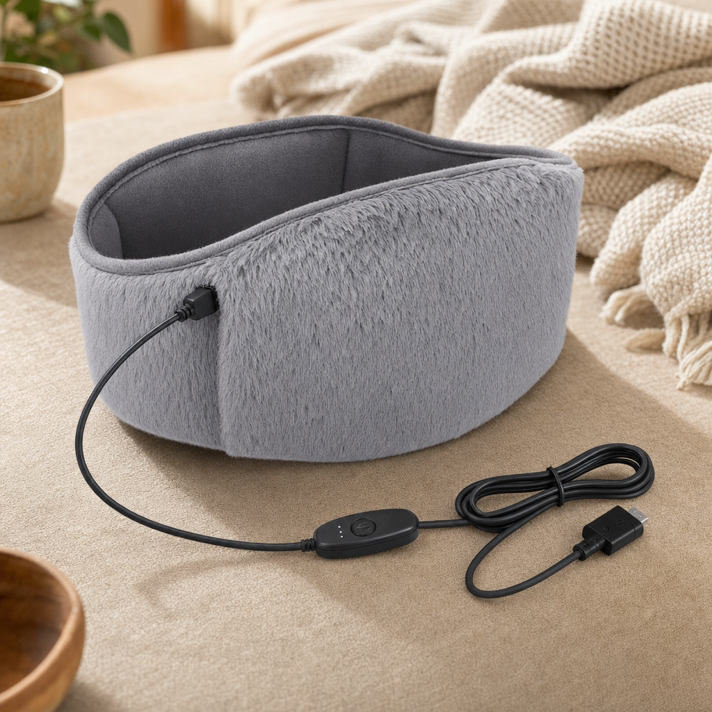 Cintara heated belt in-context close-up