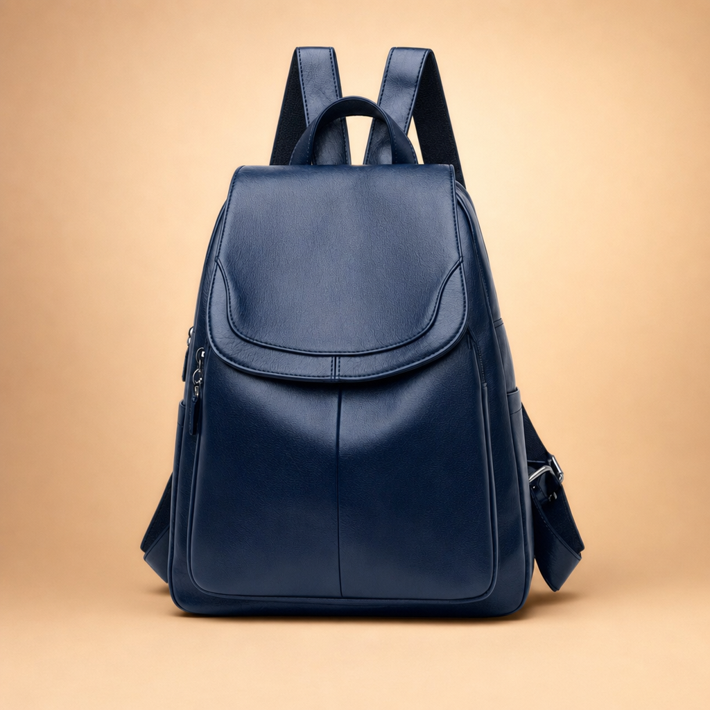 Vaultora anti-theft backpack Navy Blue