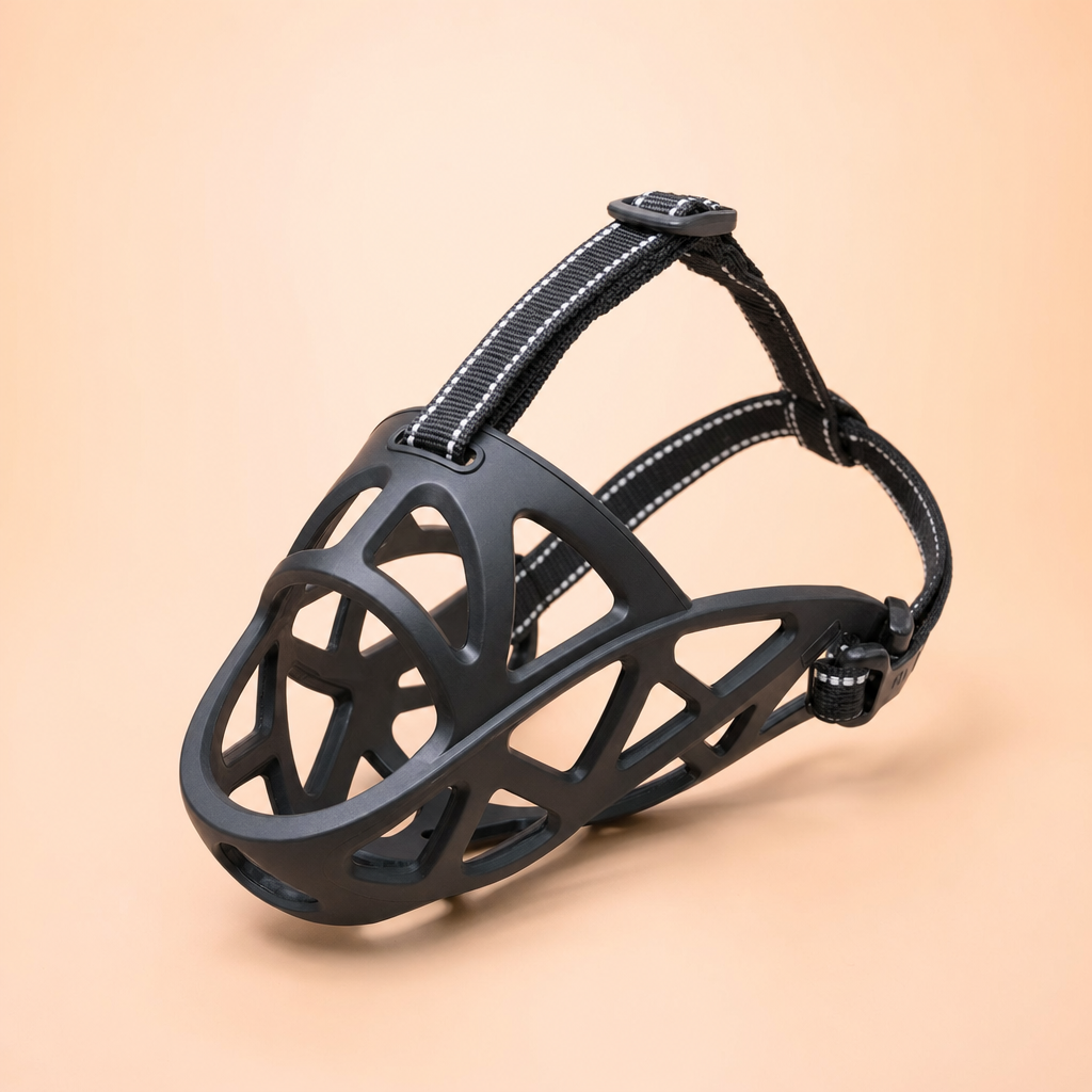 Snoutra soft breathable dog muzzle - studio hero