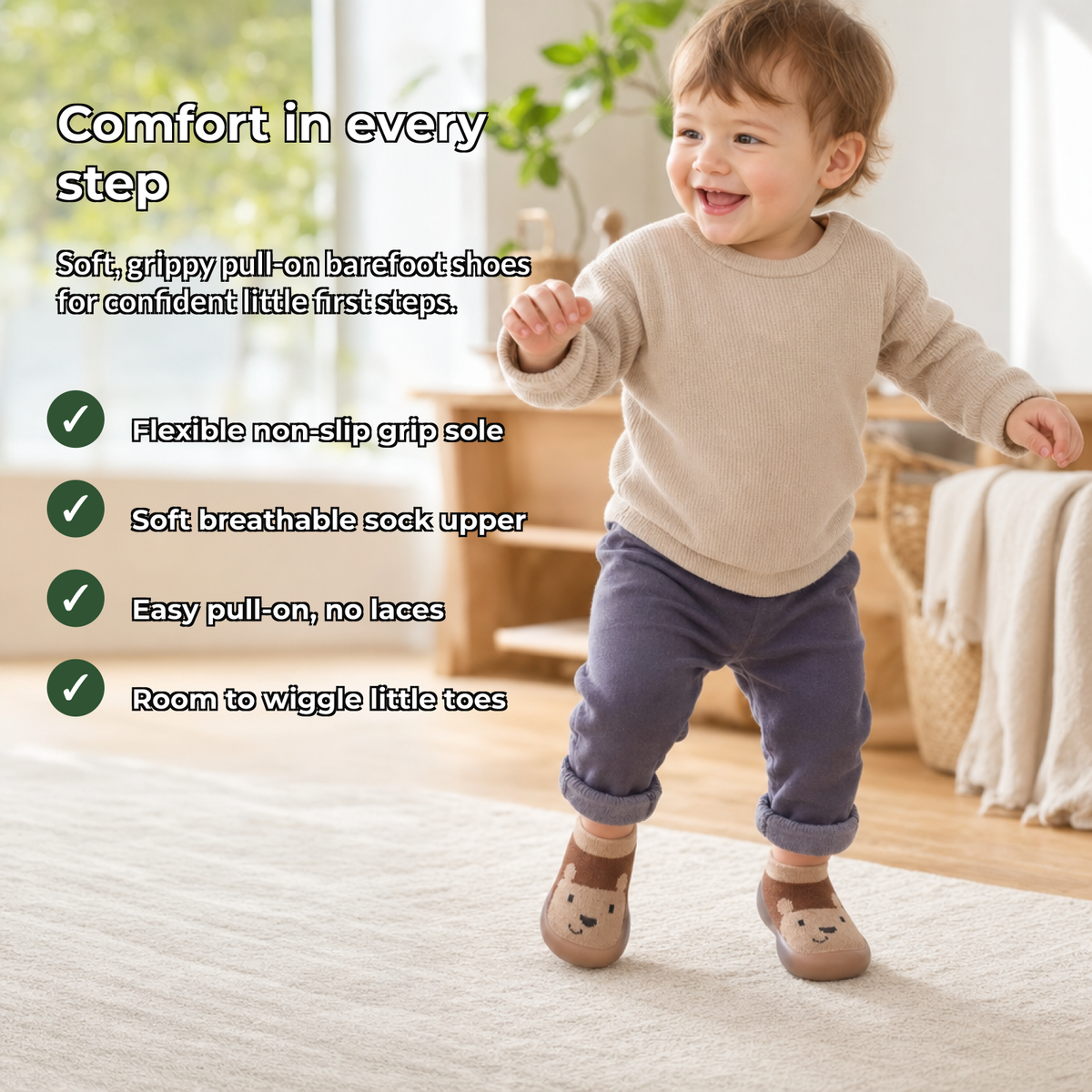 Cubbo baby barefoot shoes benefits – comfort in every step