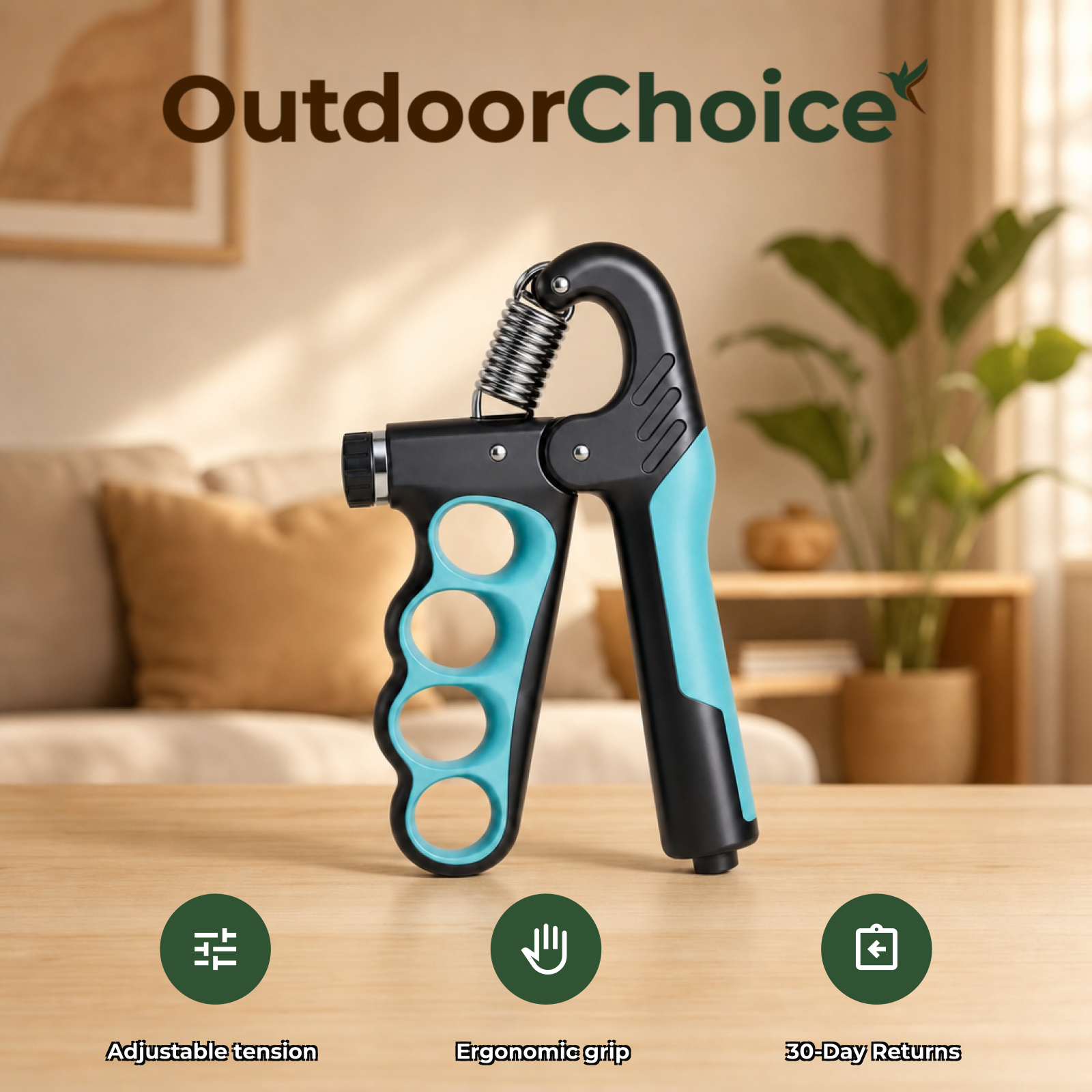OutdoorChoice Torqora: adjustable tension, ergonomic grip, 30-day returns