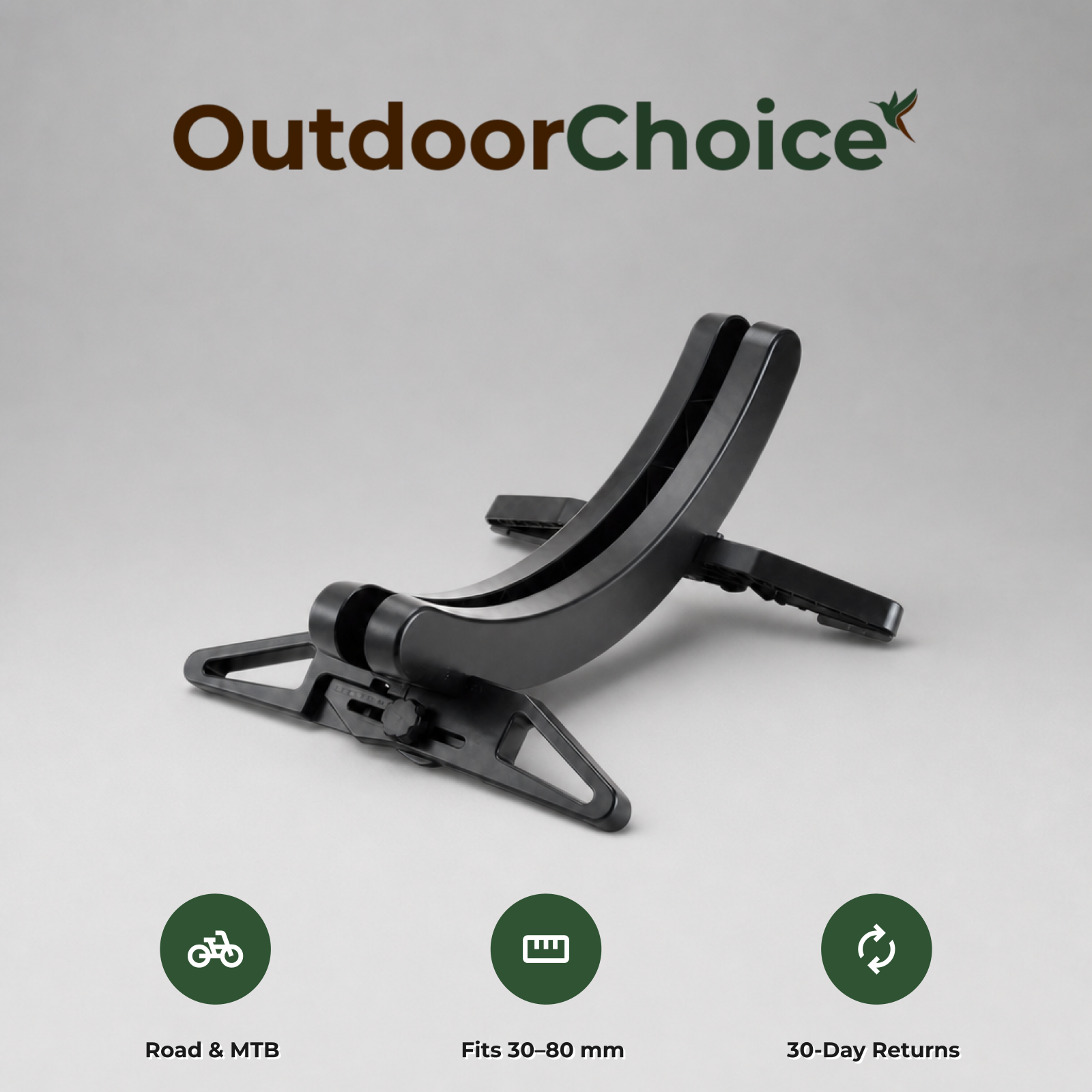 OutdoorChoice: Road & MTB, fits 30-80mm, 30-day returns