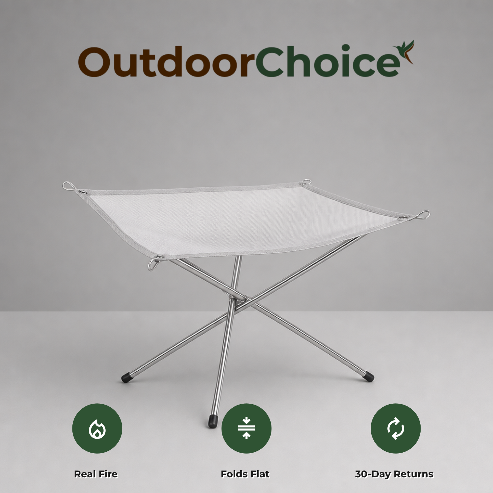 Emberix fire pit badges and guarantee