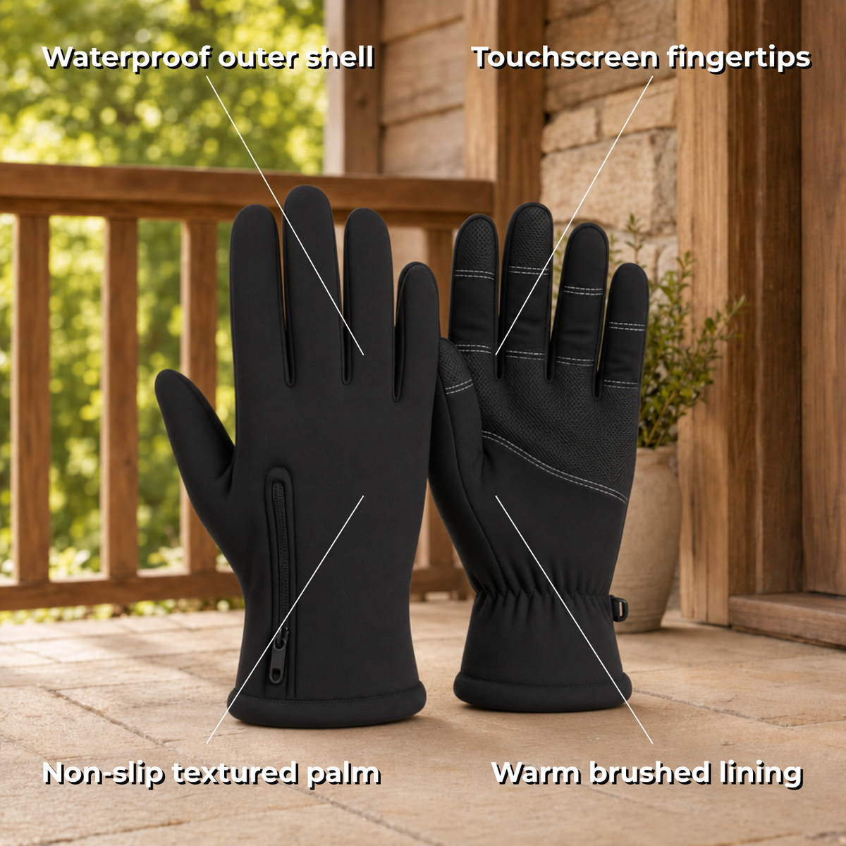 Thermova thermal gloves key features