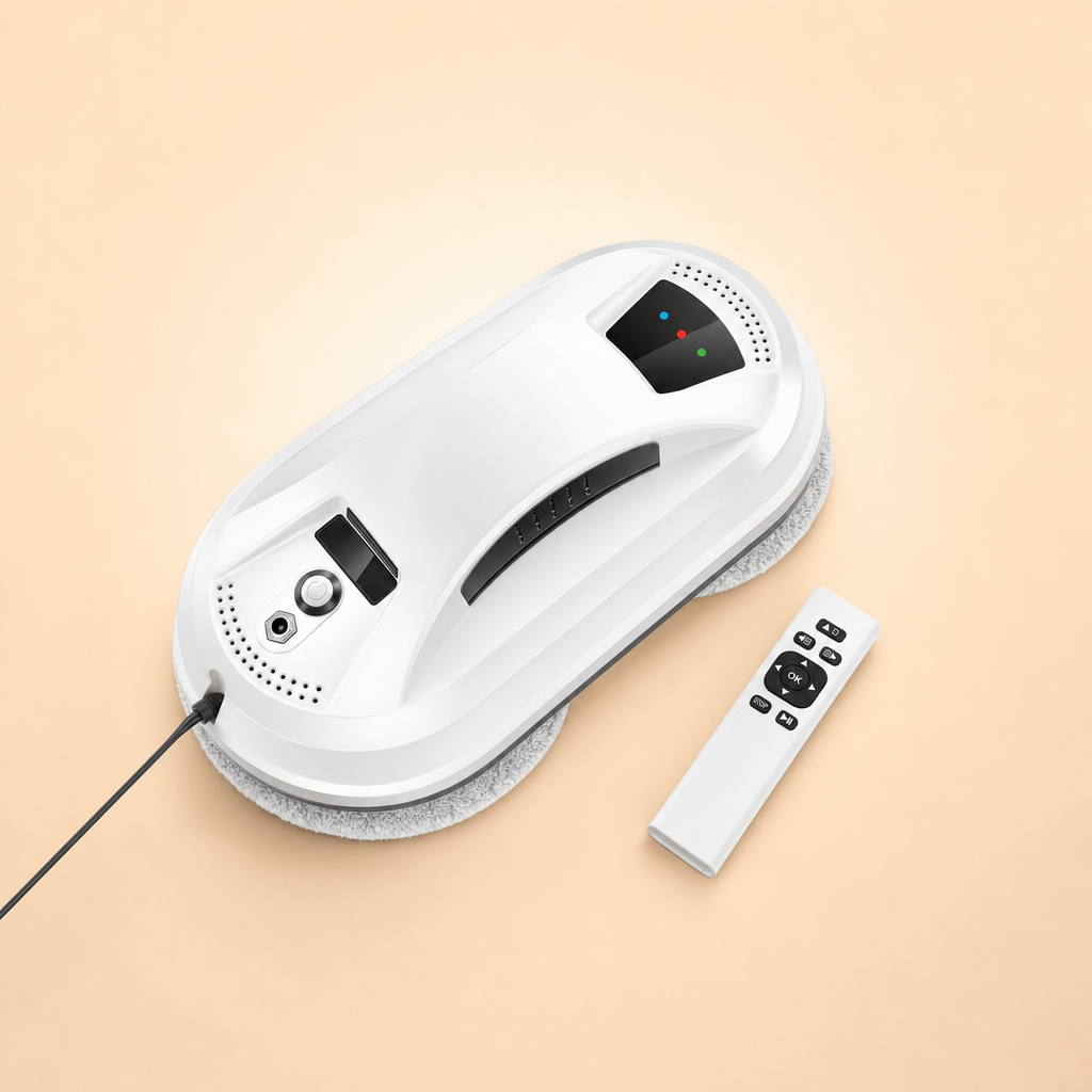 Clarora window cleaning robot with remote control