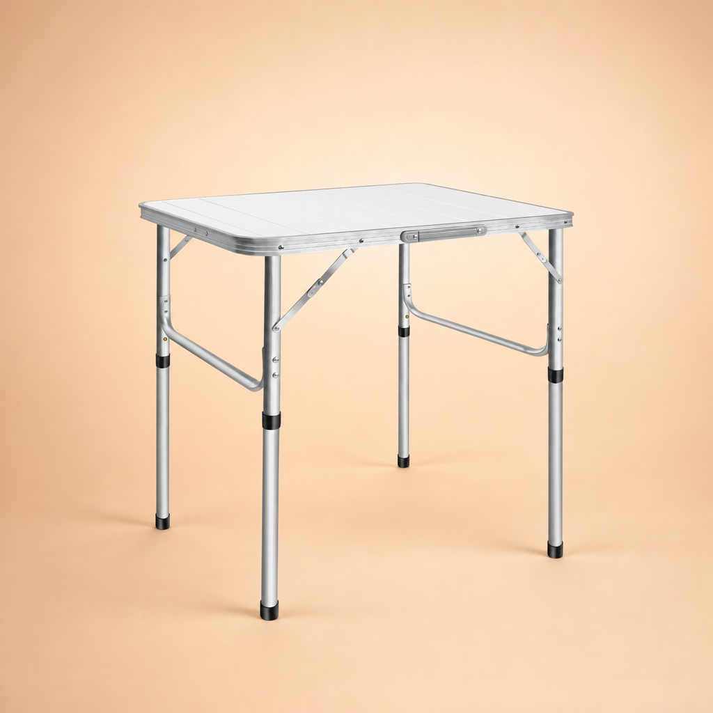 Tavora adjustable-height folding camping table