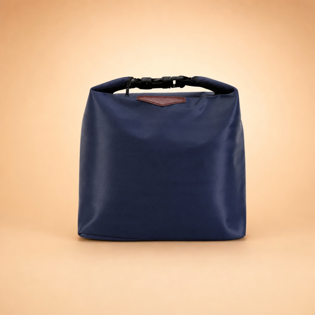 Frescora insulated lunch bag in navy blue