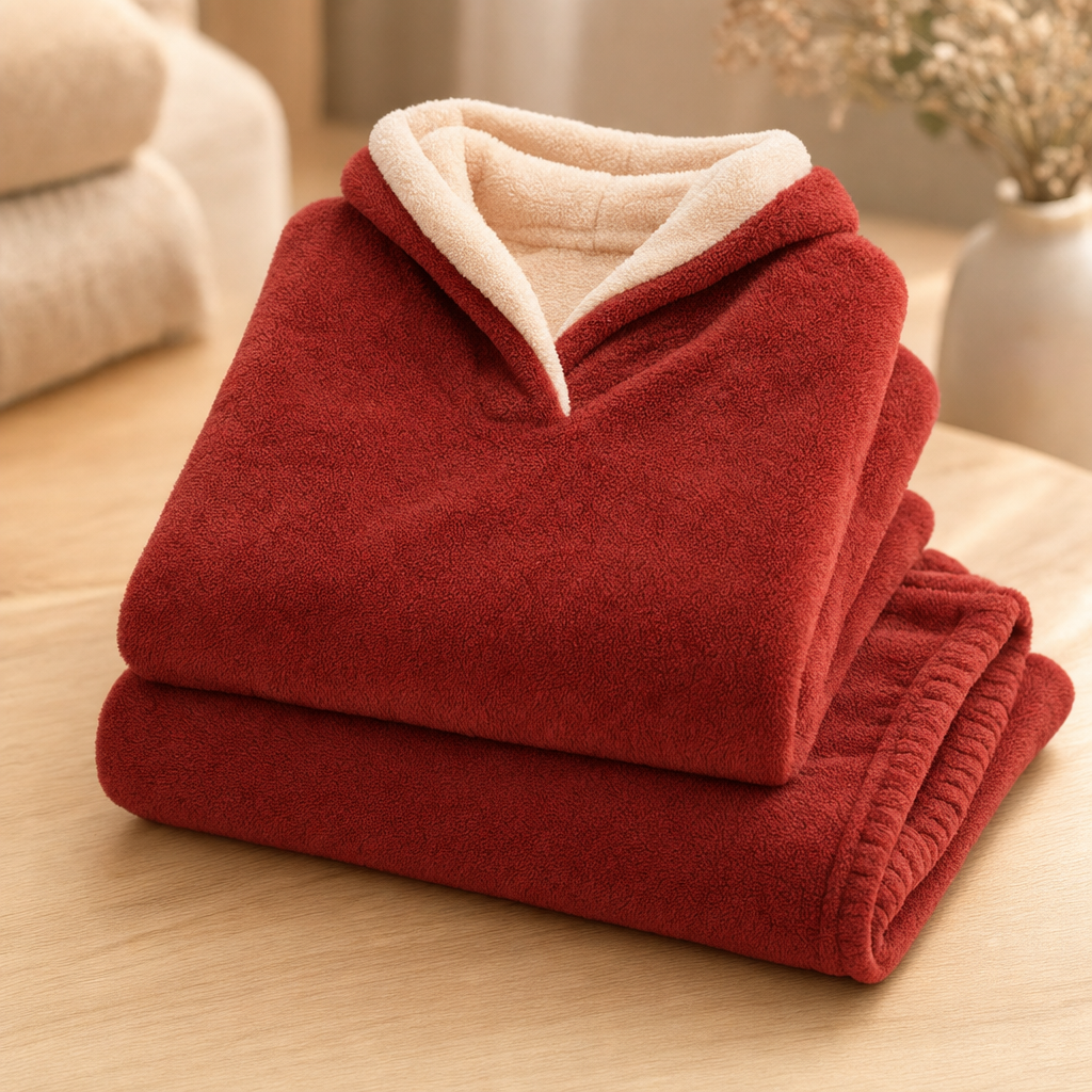 Slumora fleece set in use