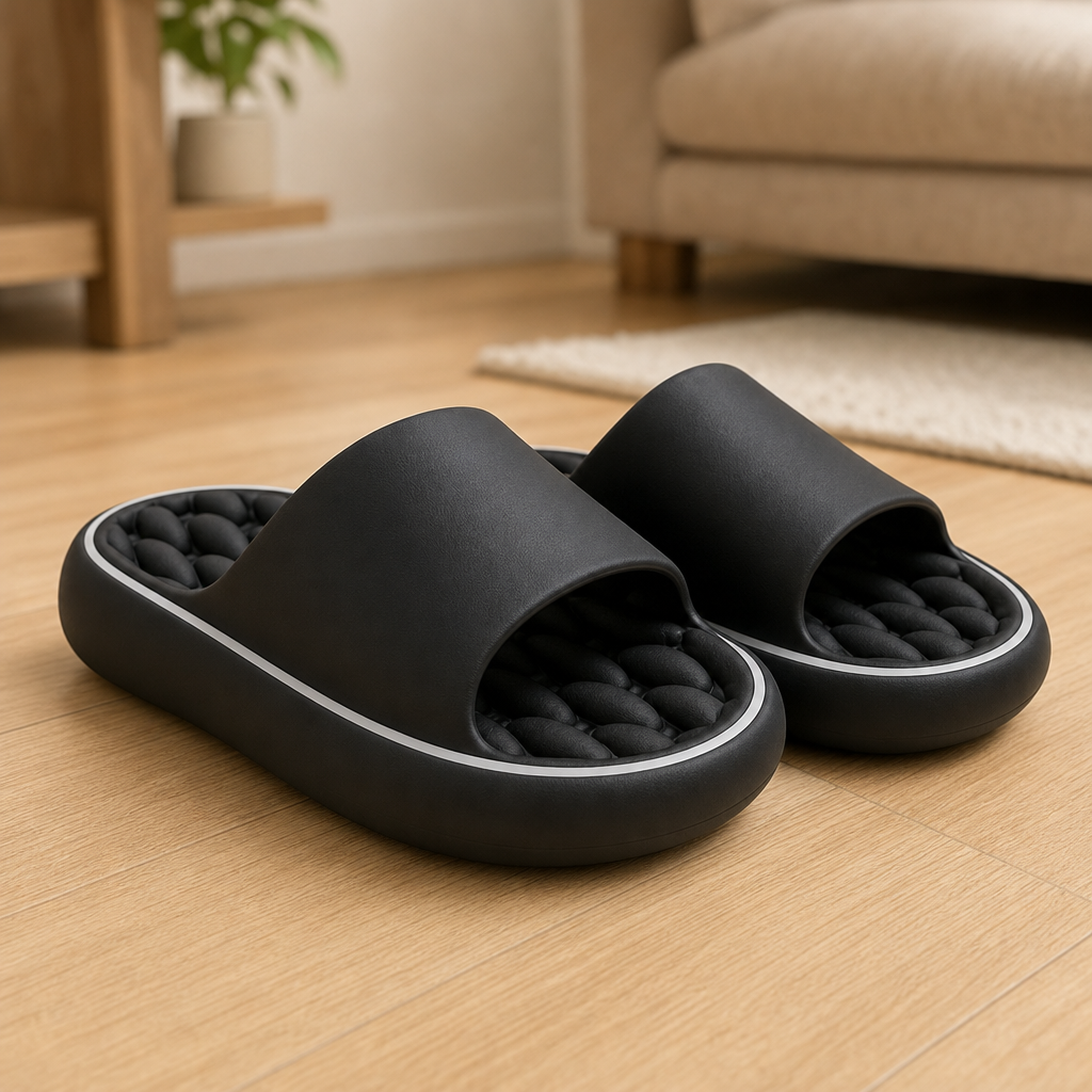 Tredora cushioned house slippers thick EVA sole - slot G2