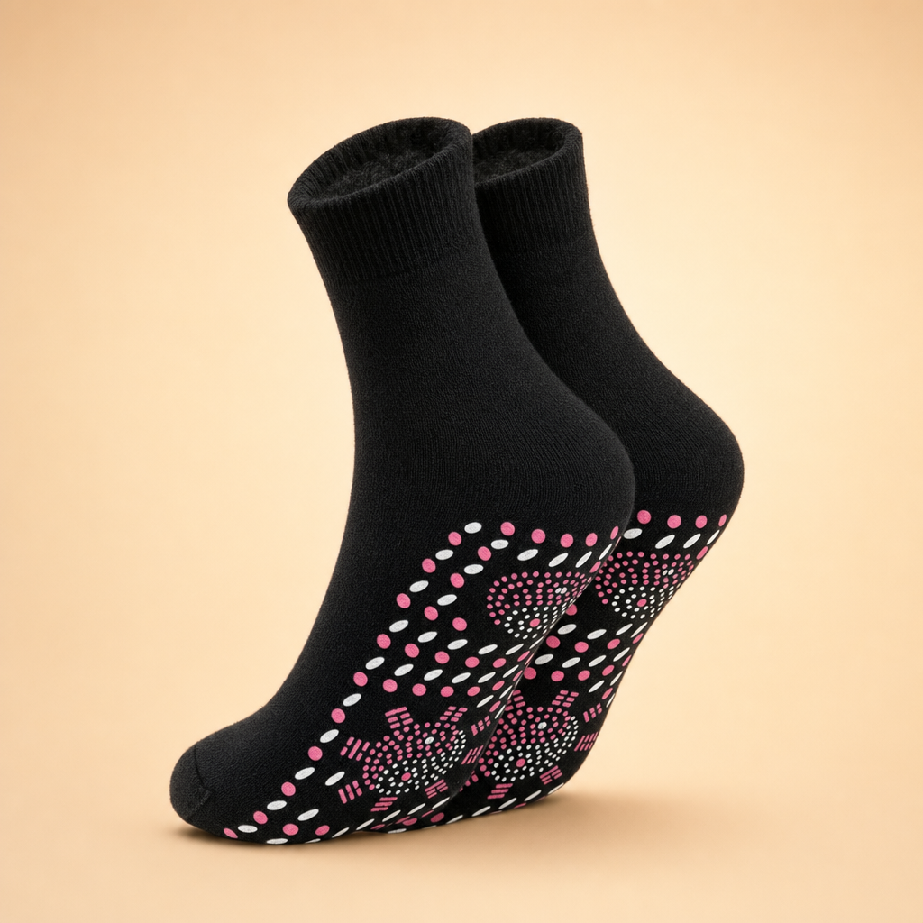 Emberly self-heating thermal socks for women