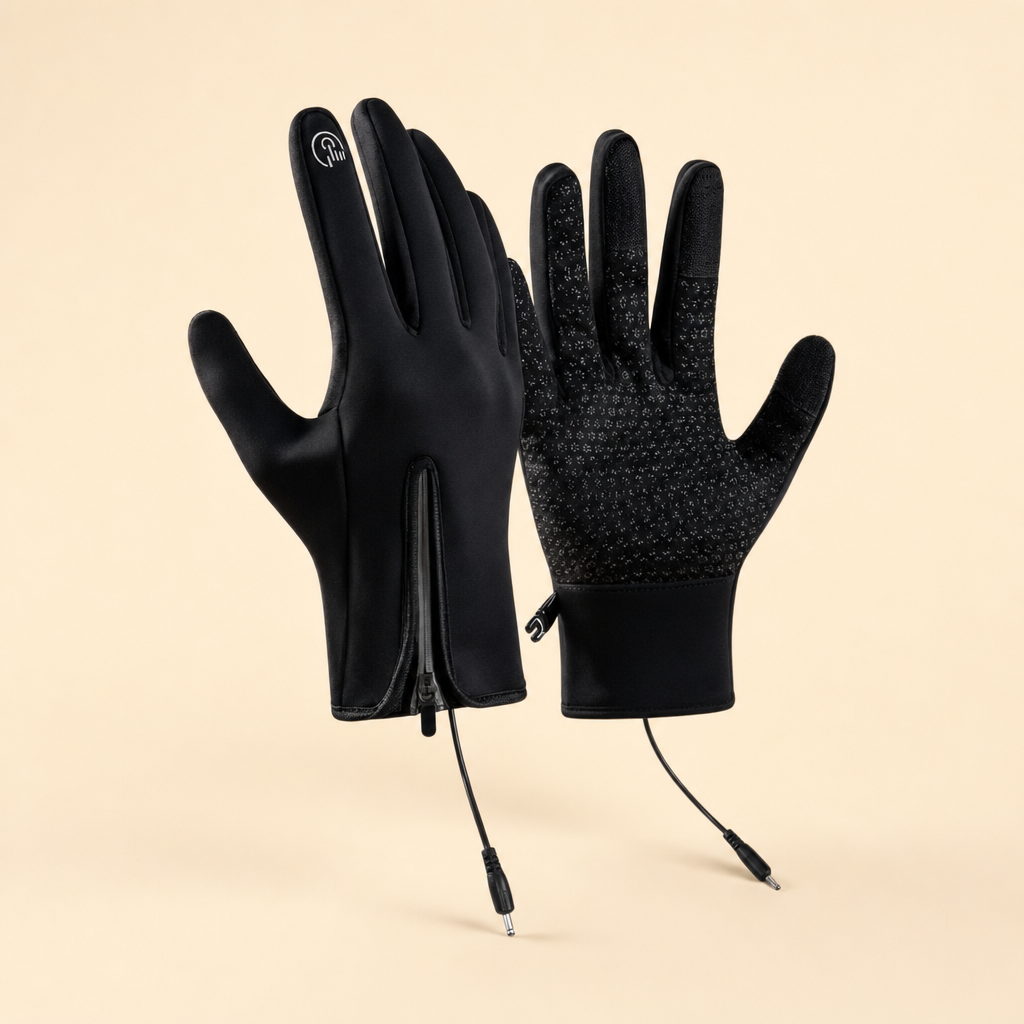 Thermara USB heated gloves, waterproof and windproof