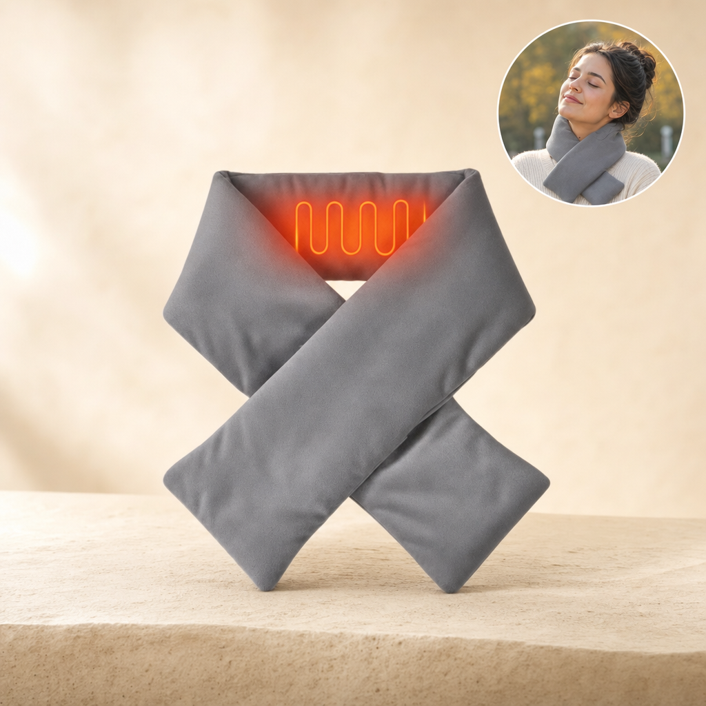 Emberon heated neck warmer dark gray - listing