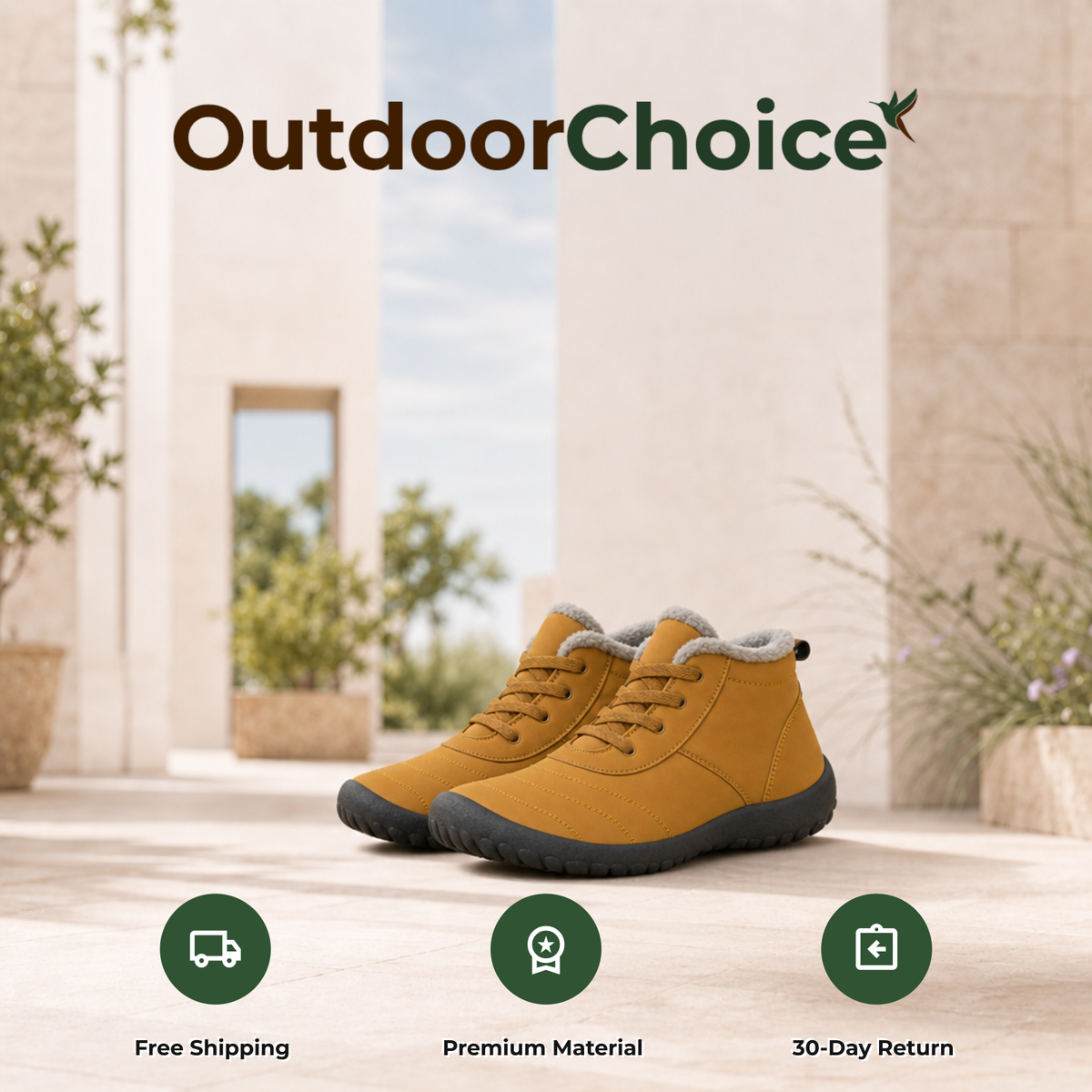 OutdoorChoice: free shipping, premium material and 30-day return