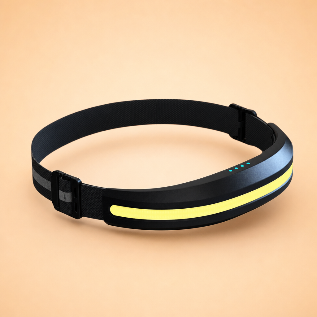 Beamora high-power rechargeable LED headlamp