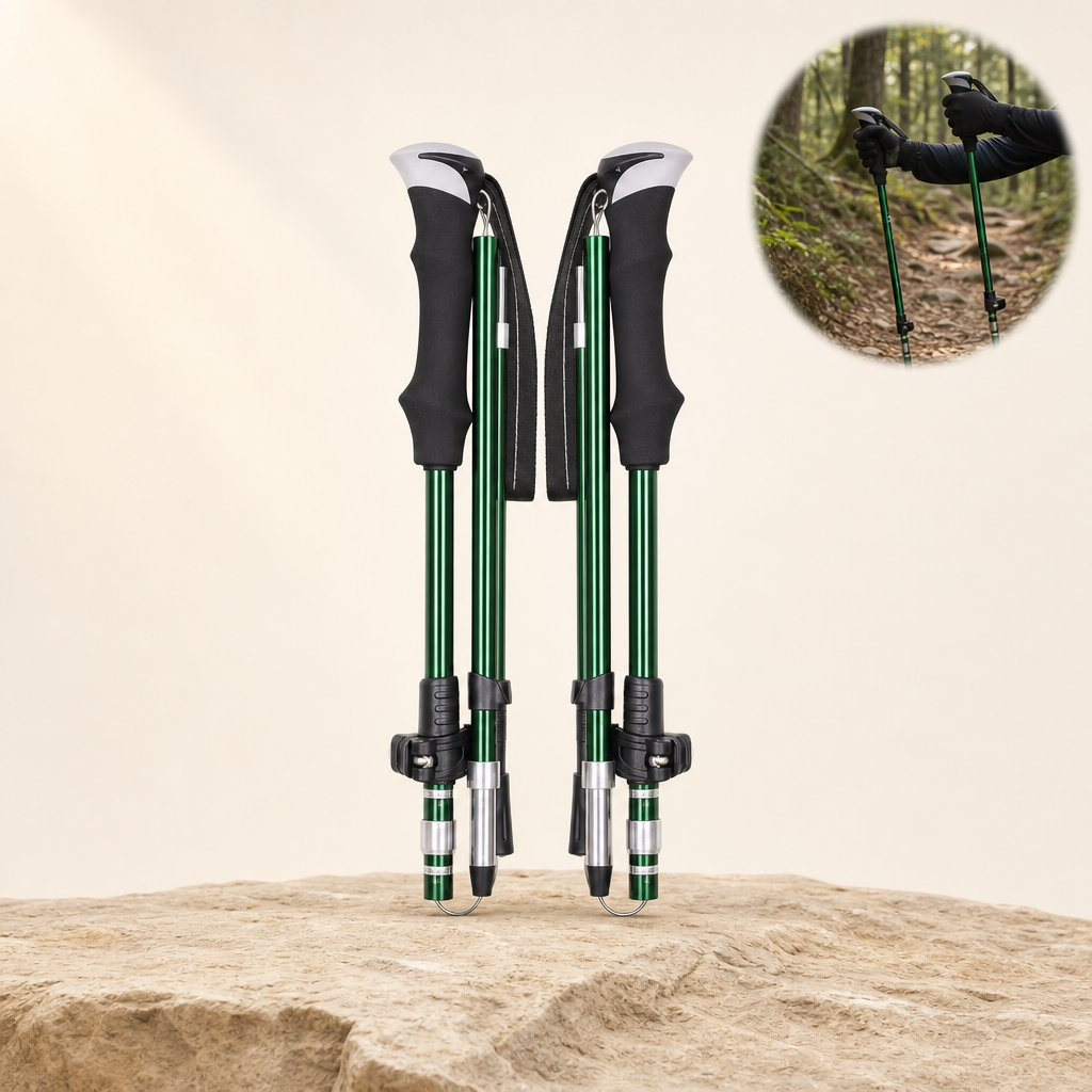 Stavora trekking poles - Green variant