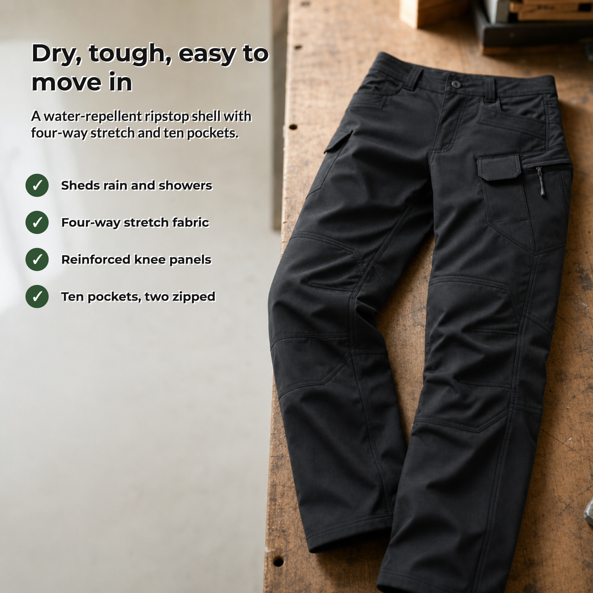 Graftova work trousers benefits