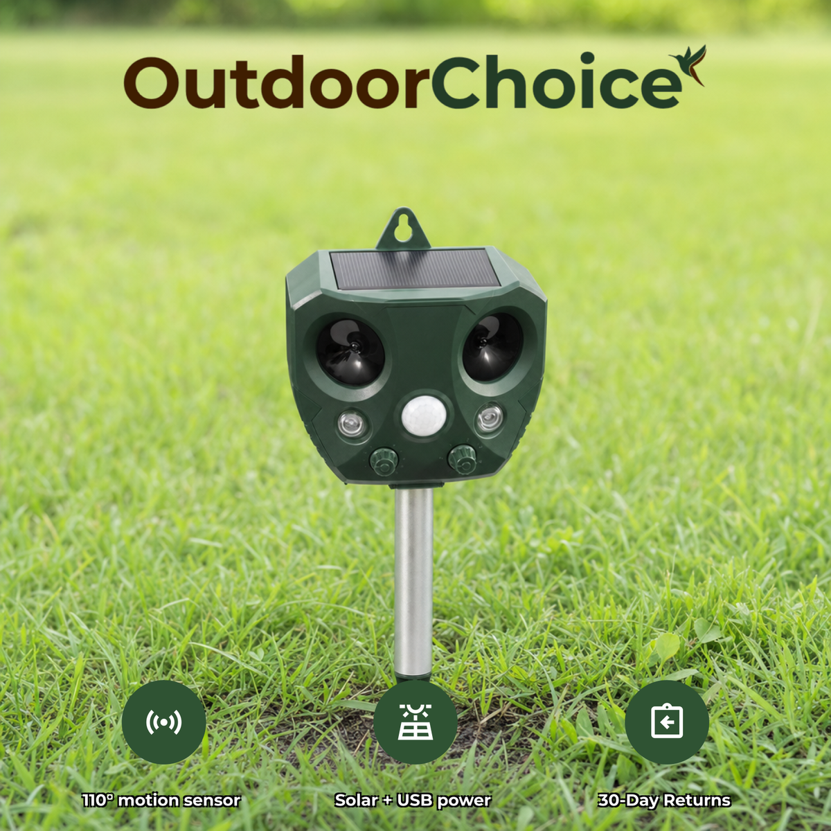 OutdoorChoice Sentora — trust badges