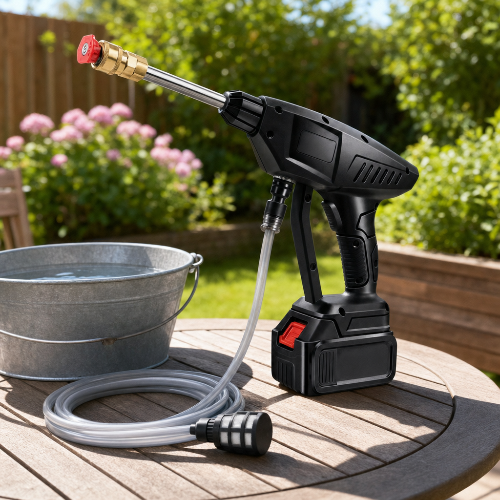 Aquora pressure washer detail