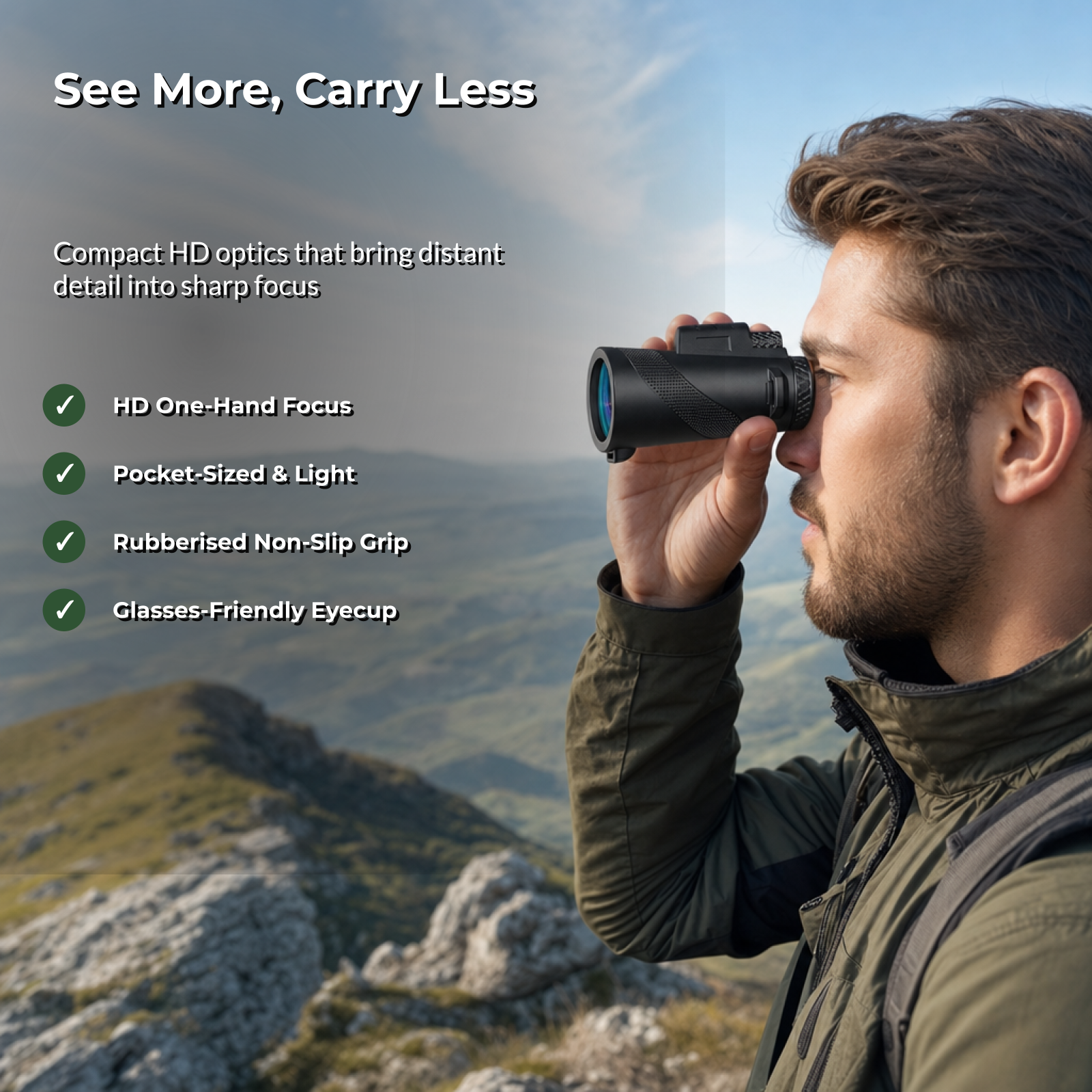 Scoutix monocular benefits