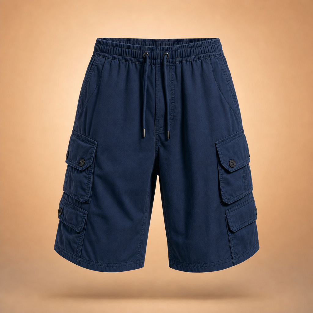 Roventa cargo shorts in Navy