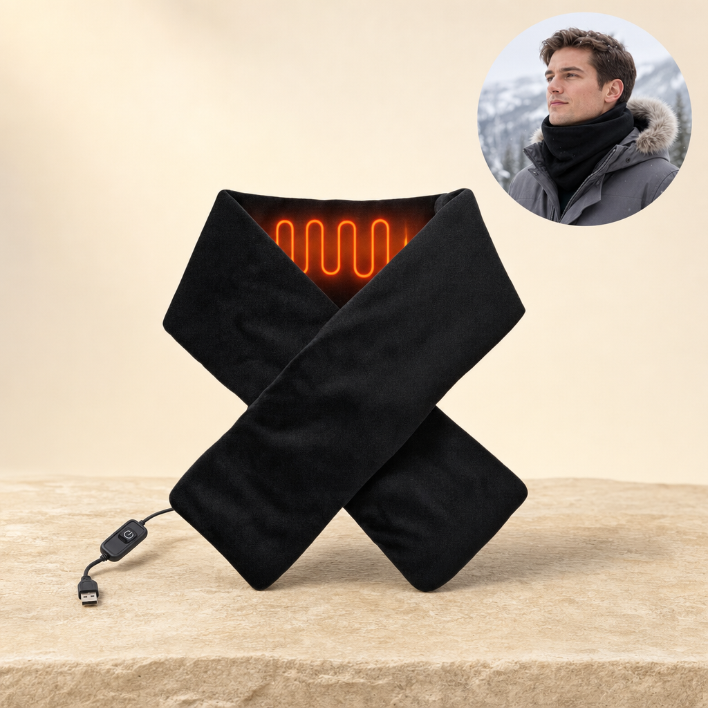 Emberon heated neck warmer black - listing