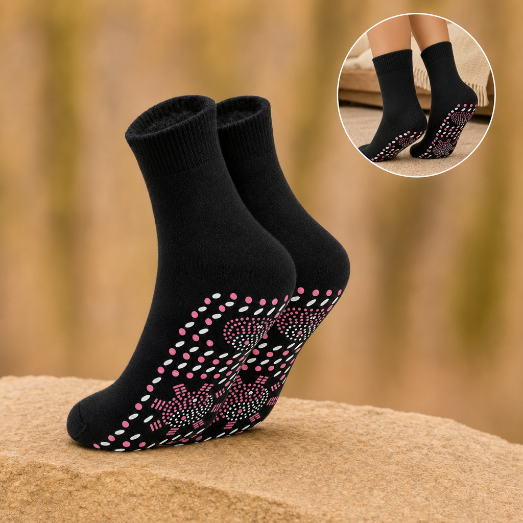 Emberly thermal socks in Black