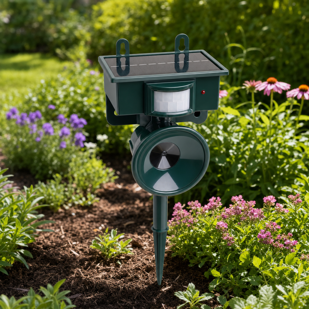 Corvora bird repeller close-up