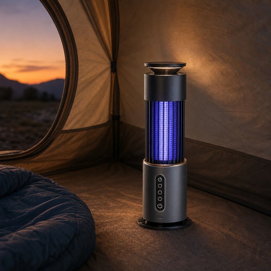 Halora mosquito lamp in context