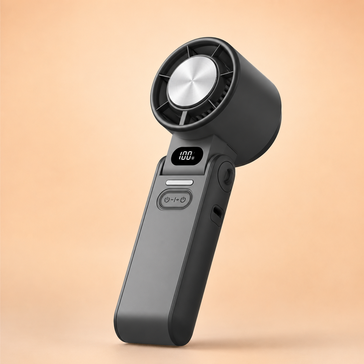 Brisova – Handheld Turbo Cooling Fan with Semiconductor Cold Plate & Foldable Design