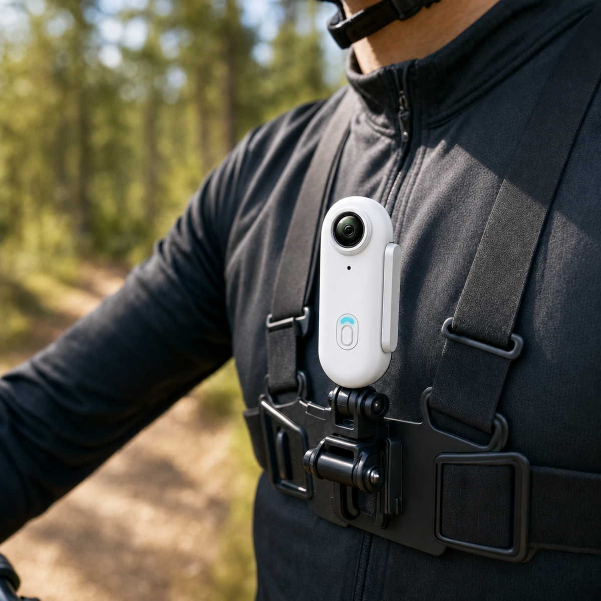 Captora – Magnetic 4K Action Camera with 120° Wide-Angle Lens, Wearable Clip & Loop Recording