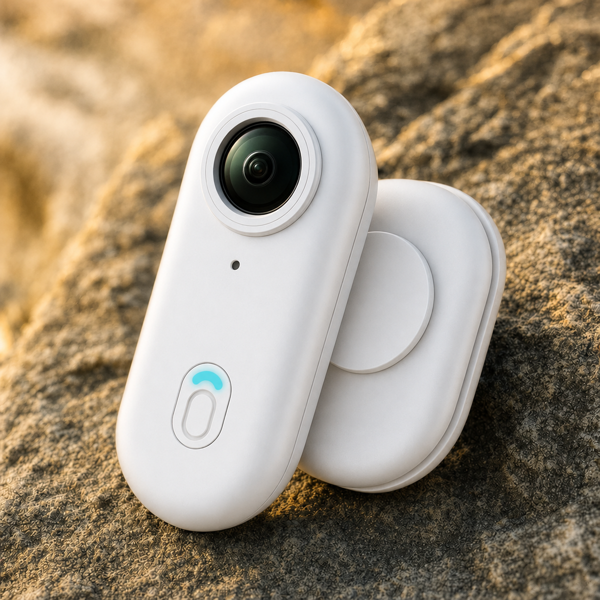 Captora – Magnetic 4K Action Camera with 120° Wide-Angle Lens, Wearable Clip & Loop Recording