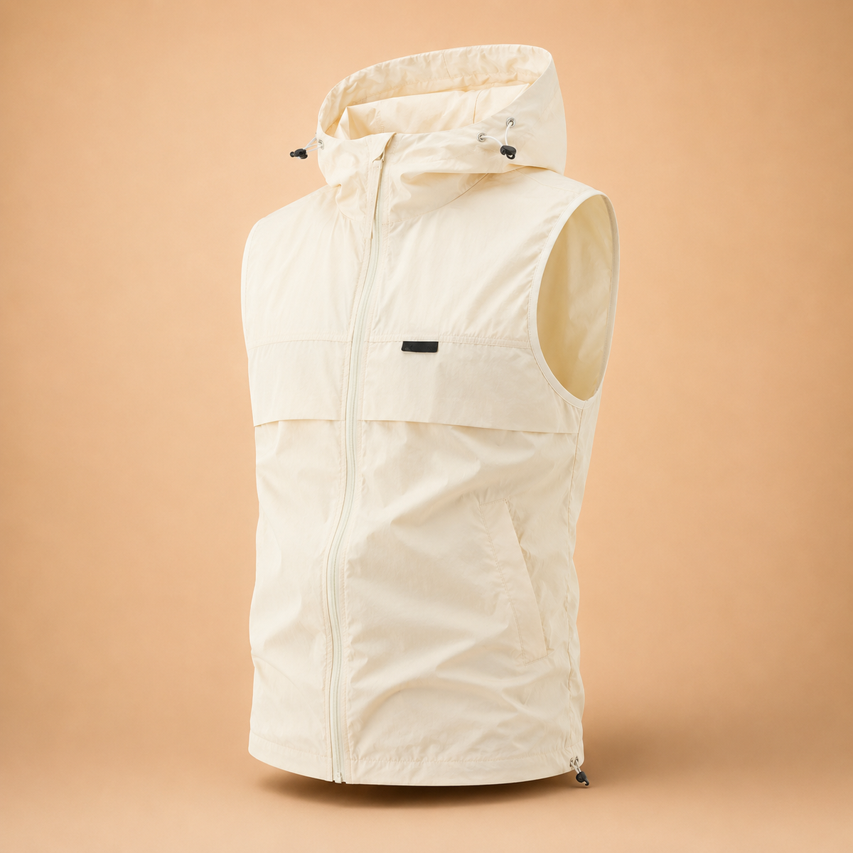 Windova – Hooded Sleeveless Gilet with Windproof Shell & Adjustable Hood for Hiking & Fishing